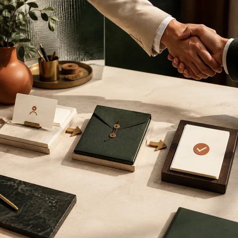 A customer relationship moving through a structured sales journey